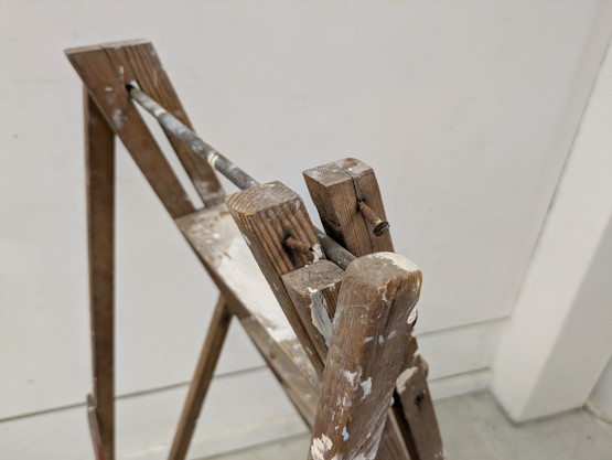 Vanhan puiset maalaustikkaat