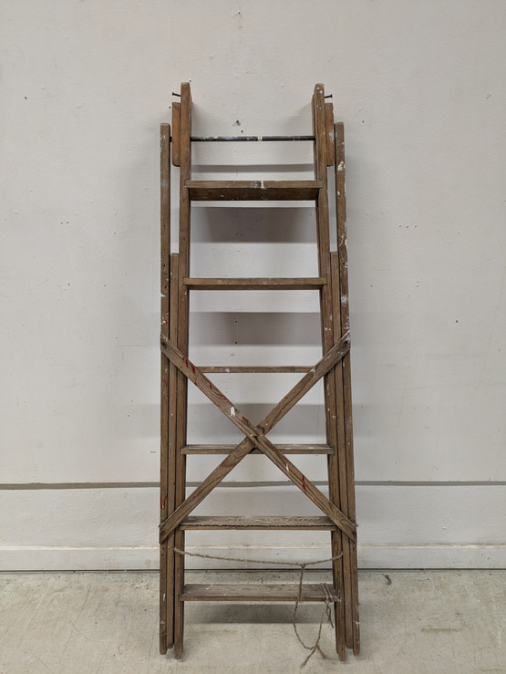 Vanhan puiset maalaustikkaat