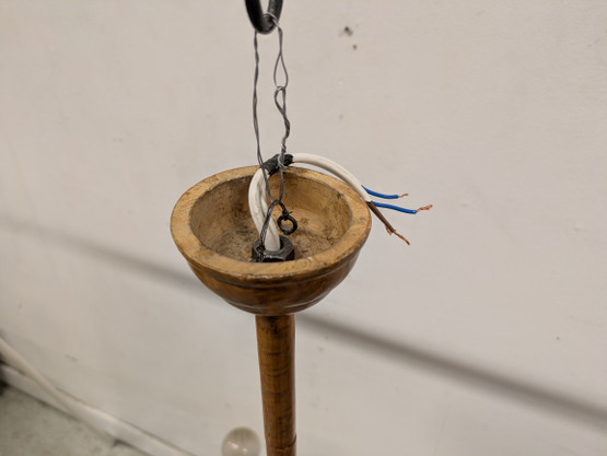 Visakoivu vintage kattovalaisin 