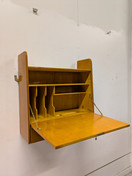 Vintage seinäkaappi / klaffikaappi 50-luku