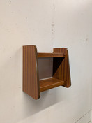 Teak seinähylly 60-luku