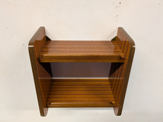 Teak seinähylly 60-luku
