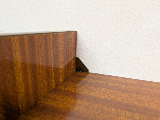 Teak seinähylly 60-luku