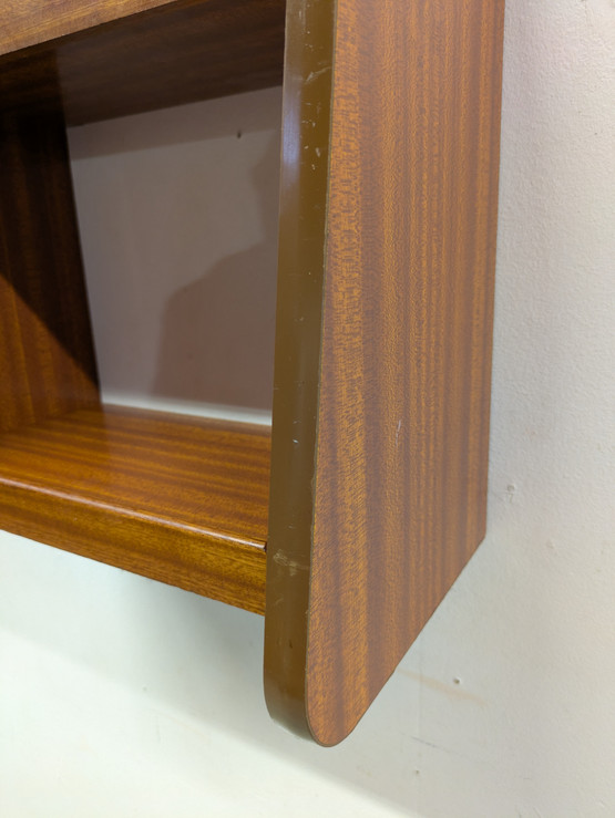 Teak seinähylly 60-luku