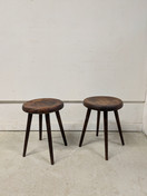 Upeat antiikki jakkarat 2kpl