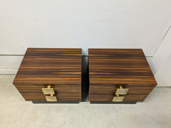 Upeat retro yöpöydät 2kpl