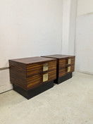 Upeat retro yöpöydät 2kpl