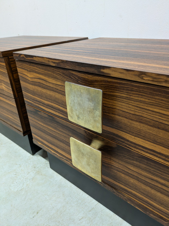 Upeat retro yöpöydät 2kpl