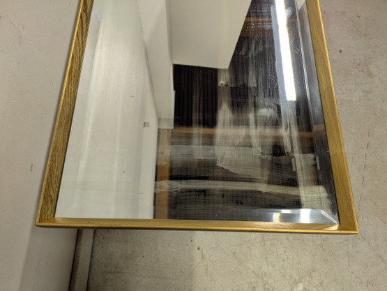 Vanha seinäpeili 49x107 cm