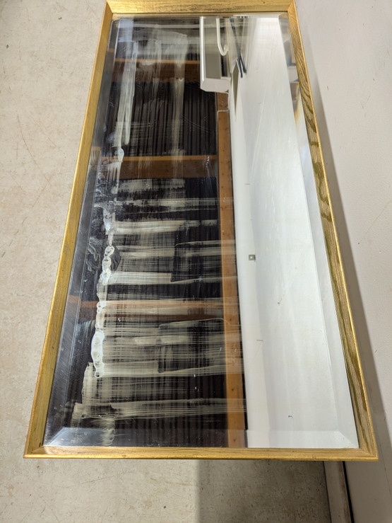 Vanha seinäpeili 49x107 cm