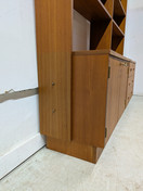 Teak kirjahylly 60-luku 