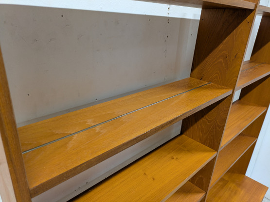 Teak kirjahylly 60-luku 