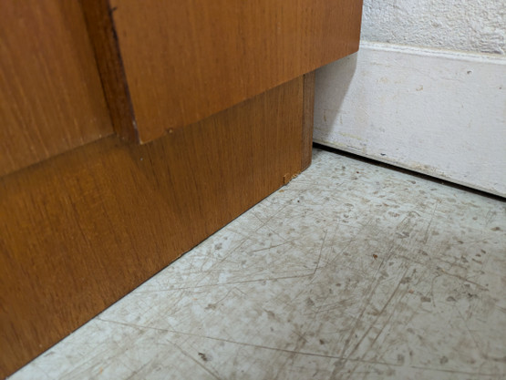 Teak kirjahylly 60-luku 