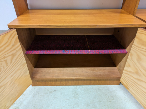 Teak kirjahylly 60-luku 