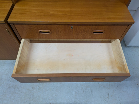 Teak kirjahylly 60-luku 