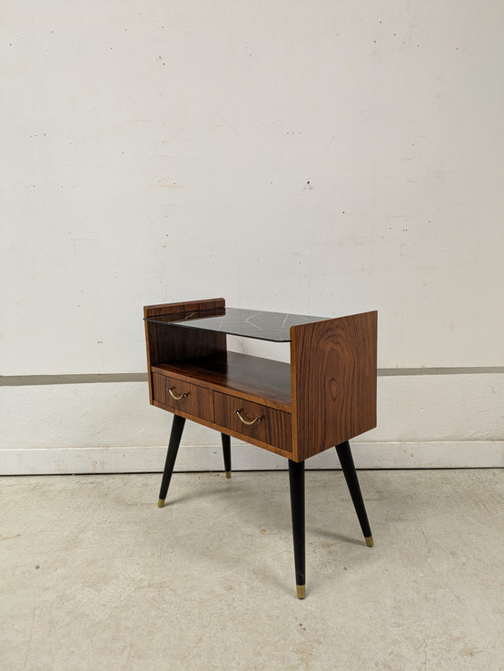 Teak lipasto 60-luku 