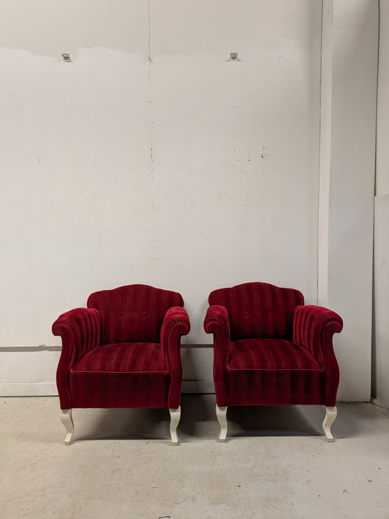 Vanha nojatuoli 2kpl 