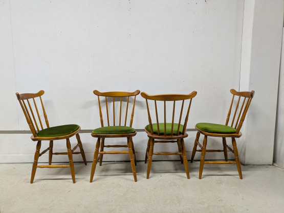 Retro pinnatuoli 4kpl 