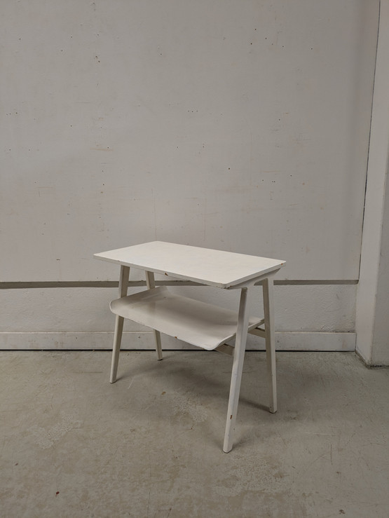 Vintage radiopöytä / sivupöytä 50-luku