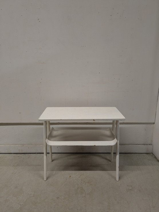 Vintage radiopöytä / sivupöytä 50-luku