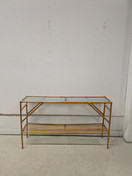 Vintage rottinkinen taso 50/60-luku