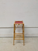 Retro rottinki sivupöytä 