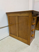 Vanha tamminen kirjoituspöytä 