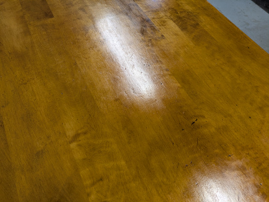 Vanha tamminen kirjoituspöytä 