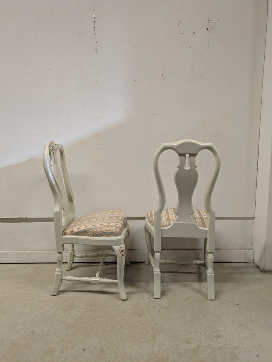 Laitala Talonpoikaisrokokoo tuoli 2kpl