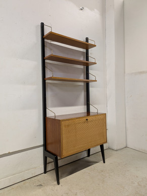 Teak kirjahylly 60-luku 