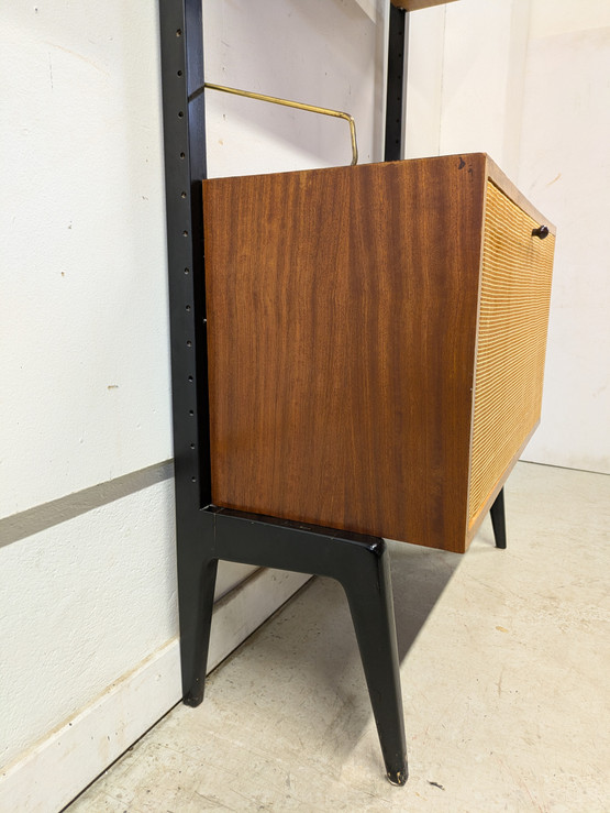 Teak kirjahylly 60-luku 