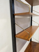 Teak kirjahylly 60-luku 