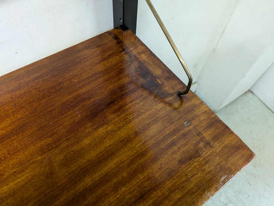 Teak kirjahylly 60-luku 