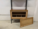 Teak kirjahylly 60-luku 