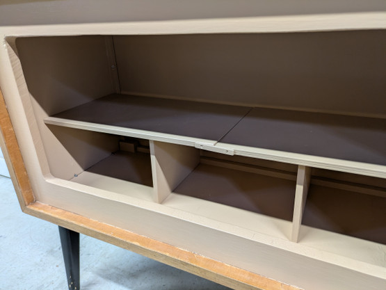 Teak kirjahylly 60-luku 