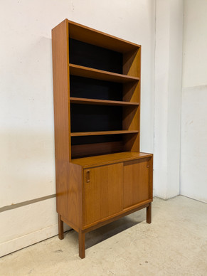 Teak kirjahylly 60-luku 