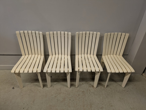Alvar Aalto aurinkotuoli 4kpl, Artek 50-luku