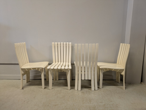 Alvar Aalto aurinkotuoli 4kpl, Artek 50-luku