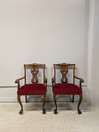 Upeat Chippendale nojatuolit 2kpl