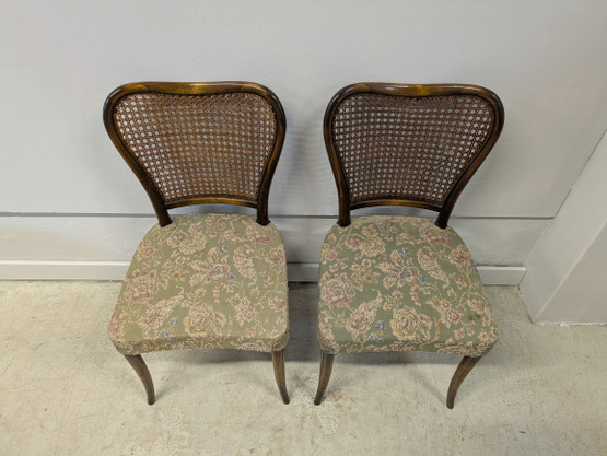 Vintage rottinkinen tuoli 2kpl
