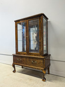 Vintage Chippendale vitriini 