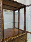 Vintage Chippendale vitriini 