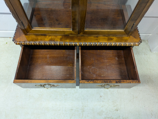 Vintage Chippendale vitriini 