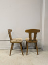 Retro tuolit 2kpl