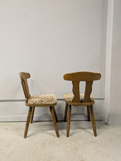Retro tuolit 2kpl