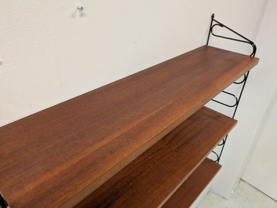 Teak String-hylly 60-luku nro 14
