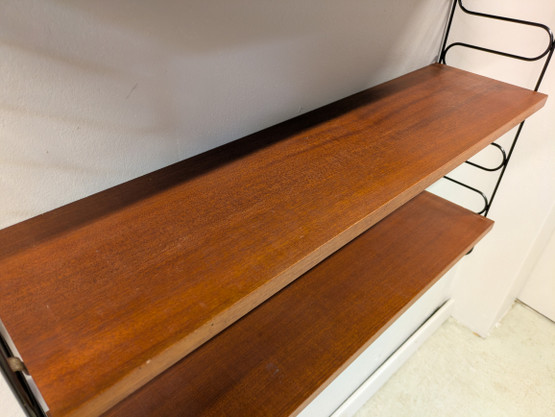 Teak String-hylly 60-luku nro 14