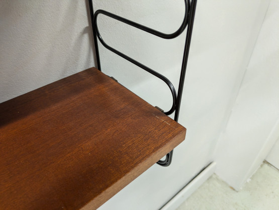 Teak String-hylly 60-luku nro 14