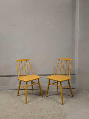 Retro pinnatuolit 2kpl