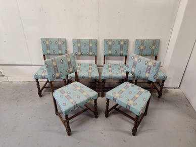 Vanha Kierrebarokki tuoli 6kpl